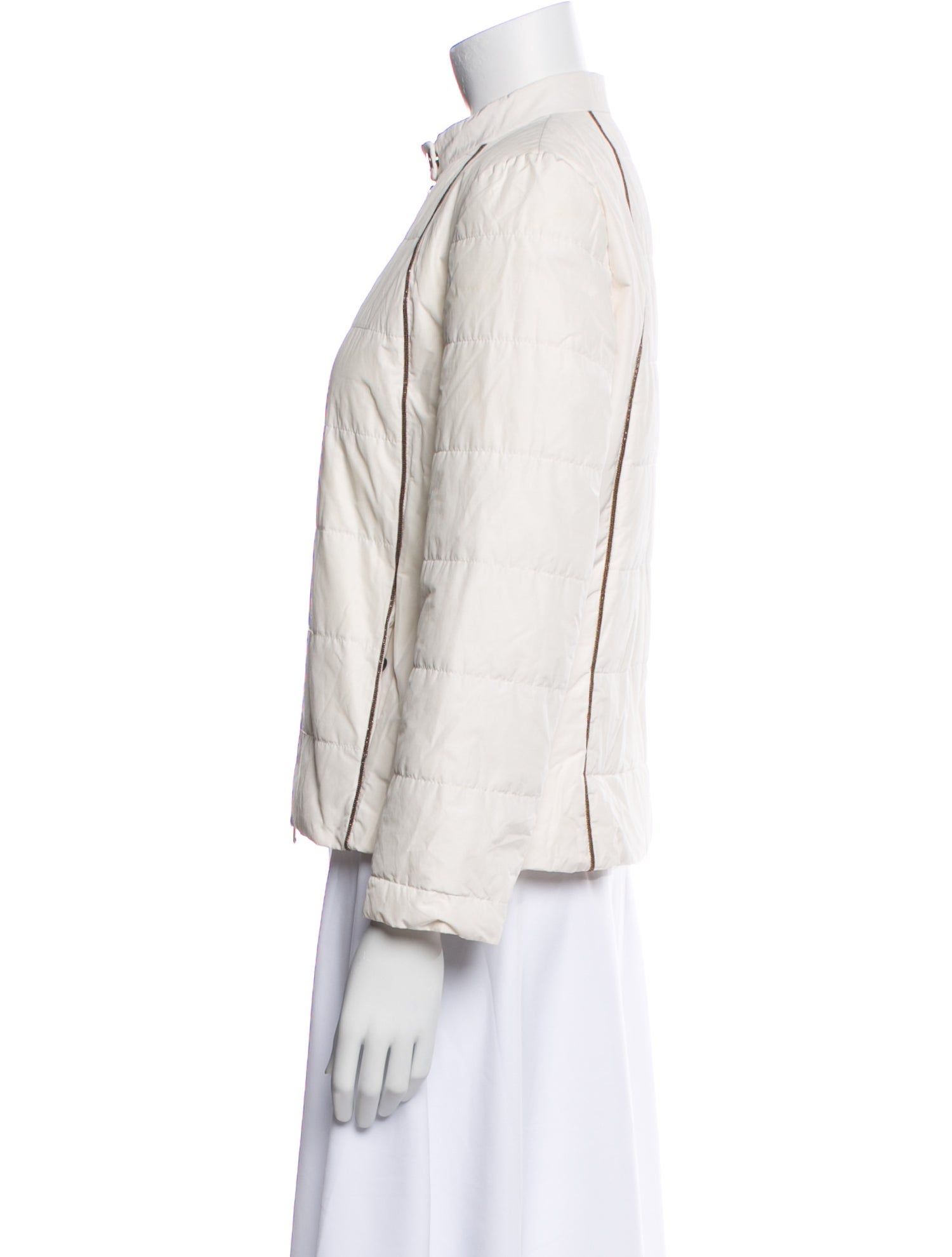 Brunello Cucinelli Striped Evening Jacket