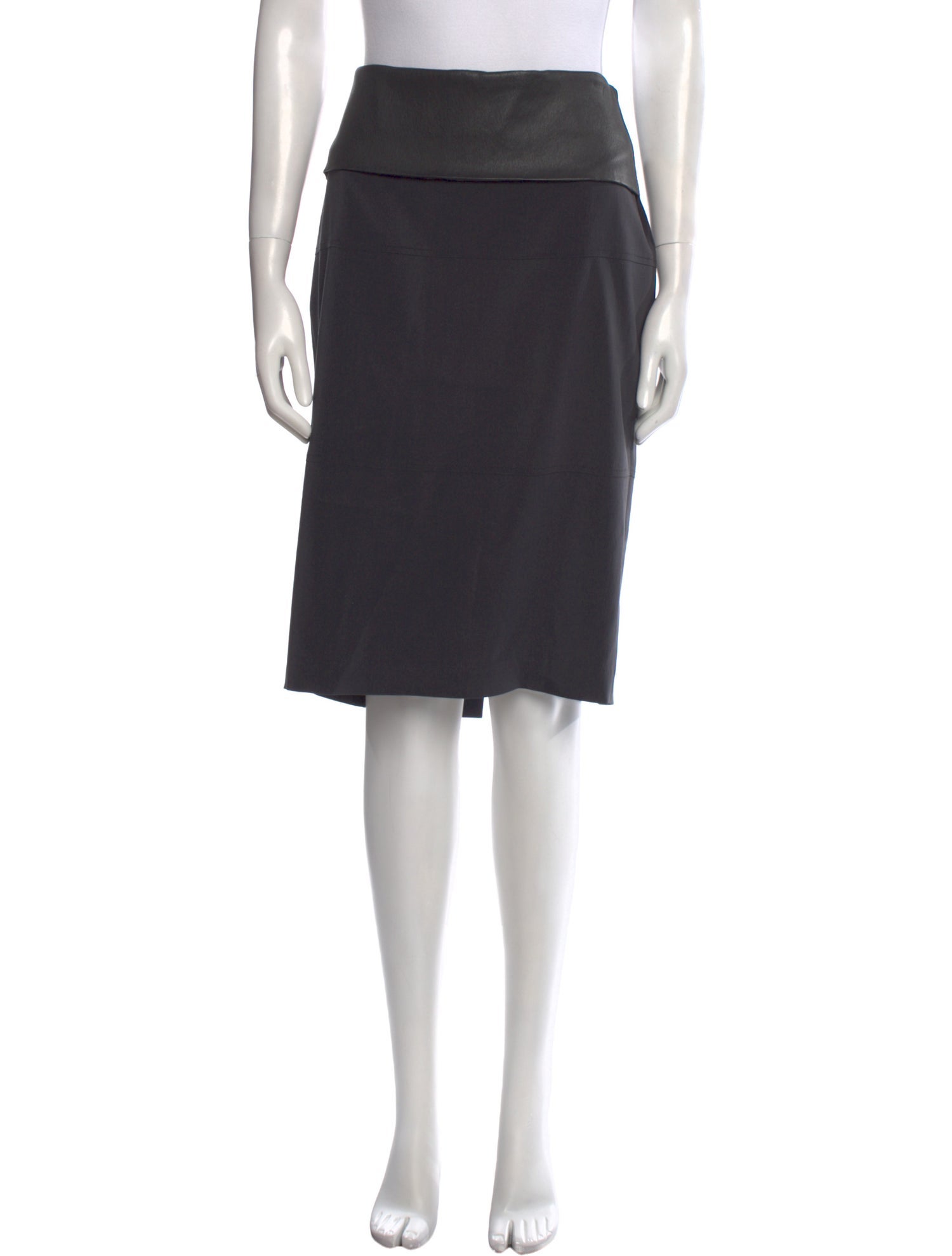 Brunello Cucinelli Silk Knee-Length Skirt w/ Tags