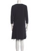 Brunello Cucinelli Cowl Neck Mini Dress