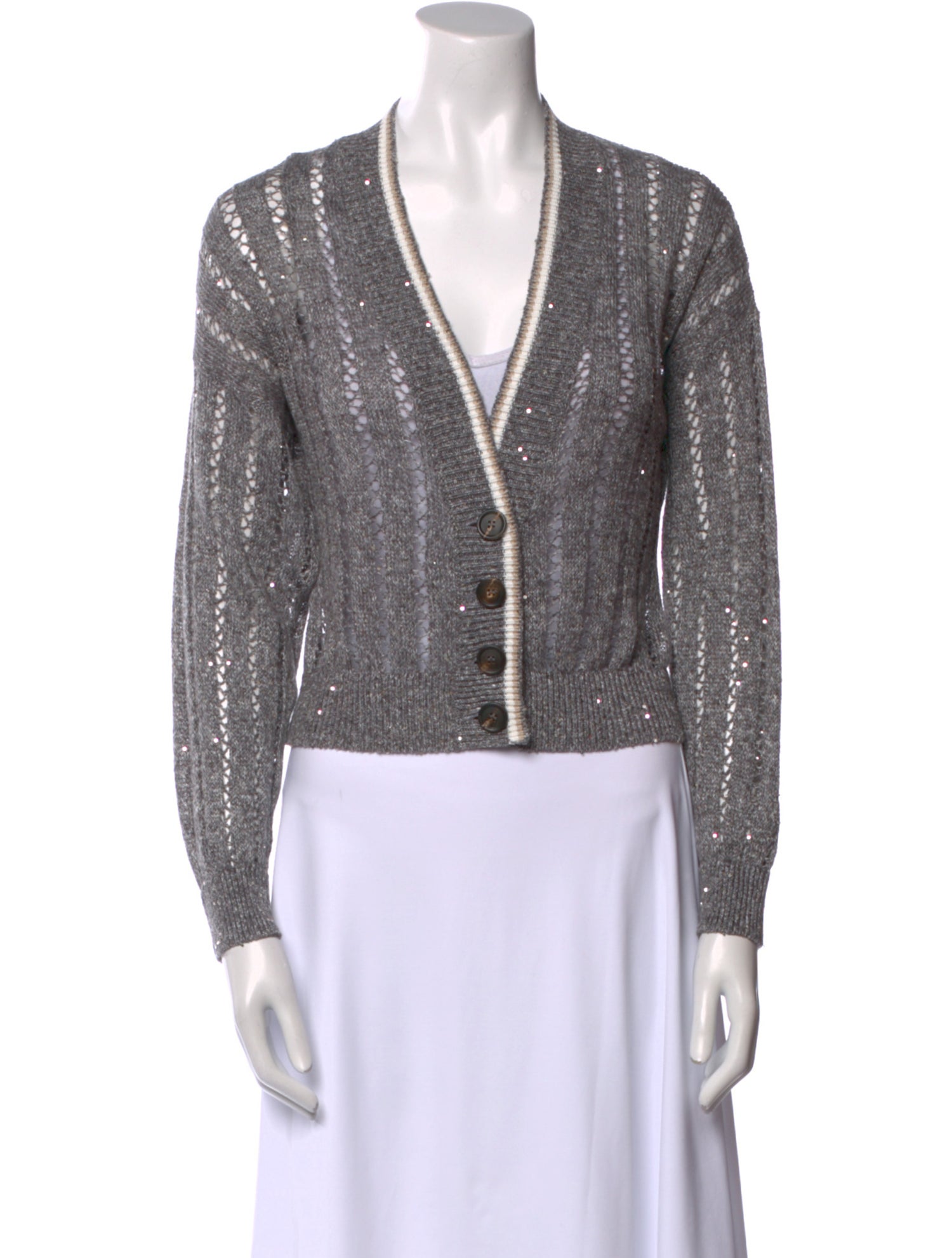 Brunello Cucinelli V-Neck Sweater