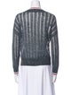 Brunello Cucinelli Striped V-Neck Sweater