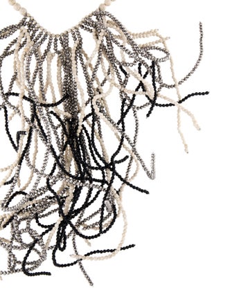 Brunello Cucinelli Beaded Branch Choker Necklace