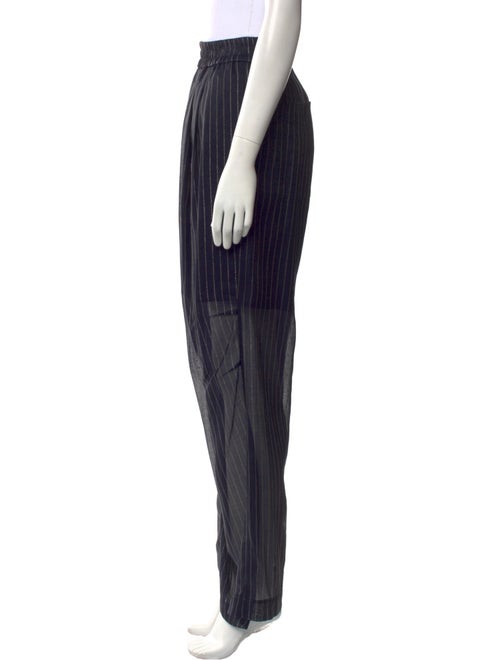 Brunello Cucinelli Striped Wide Leg Pants