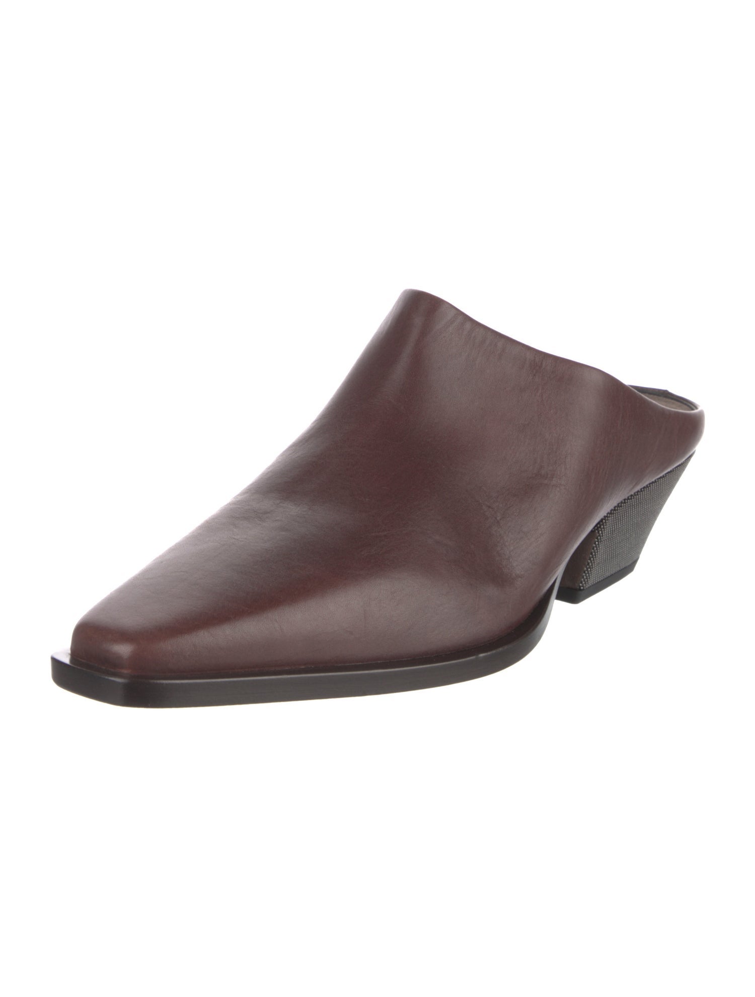 Brunello Cucinelli Leather Mules