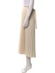 Brunello Cucinelli Pleated Accents Midi Length Skirt