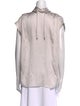 Brunello Cucinelli Silk Mock Neck Tunic
