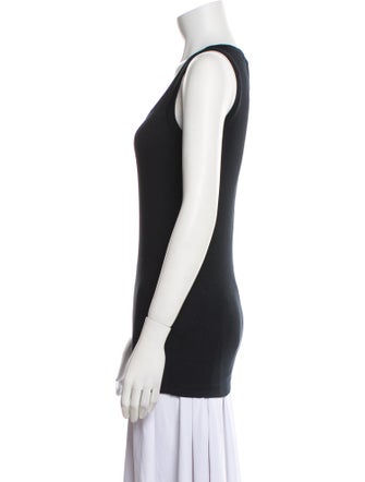 Brunello Cucinelli Scoop Neck Sleeveless Top