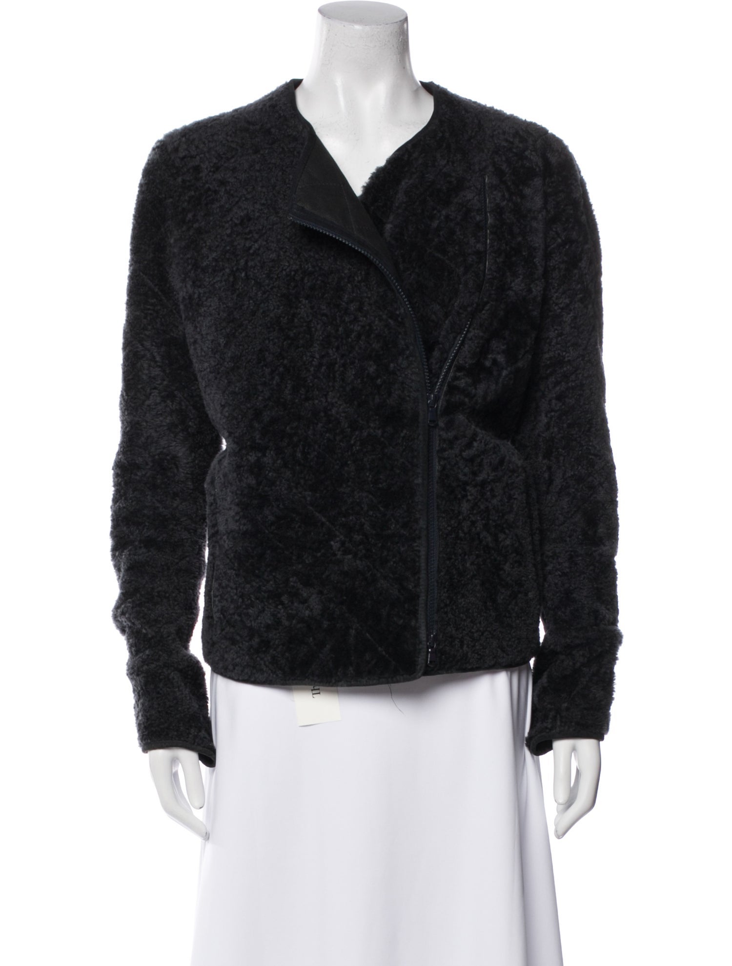 Brunello Cucinelli Shearling Faux Fur Jacket