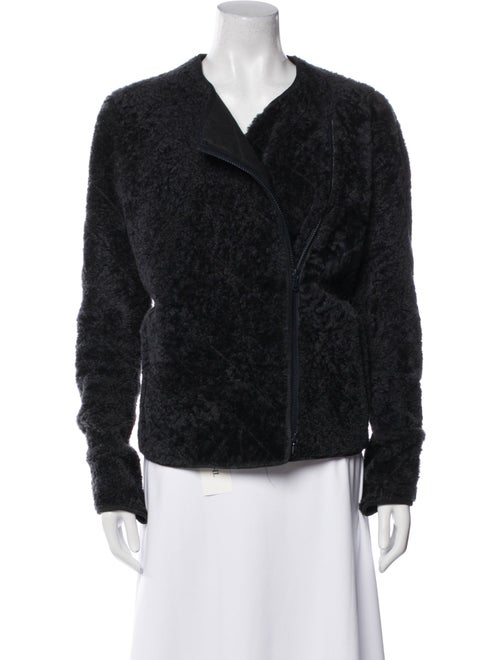 Brunello Cucinelli Shearling Faux Fur Jacket