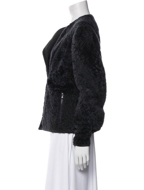 Brunello Cucinelli Shearling Faux Fur Jacket
