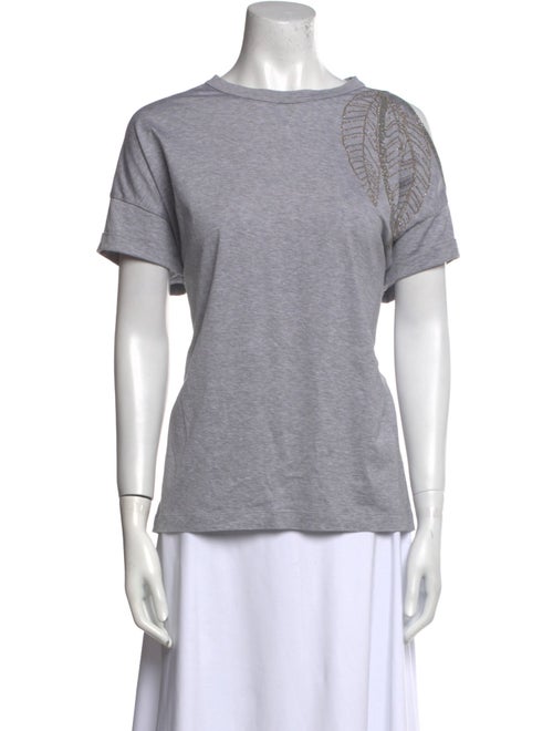 Brunello Cucinelli Scoop Neck Short Sleeve T-Shirt