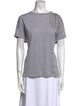 Brunello Cucinelli Scoop Neck Short Sleeve T-Shirt