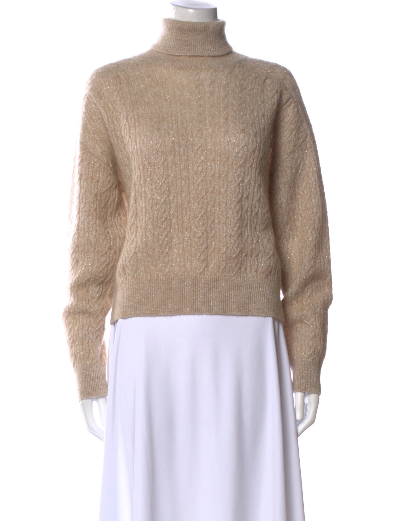 Brunello Cucinelli Mohair Turtleneck Sweater