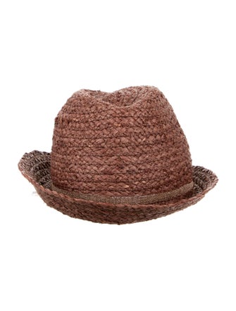 Brunello Cucinelli Raffia Hat