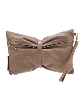 Brunello Cucinelli Nubuck Evening Bag