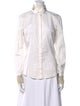 Brunello Cucinelli Long Sleeve Button-Up Top