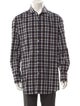Brunello Cucinelli Plaid Print Long Sleeve Shirt