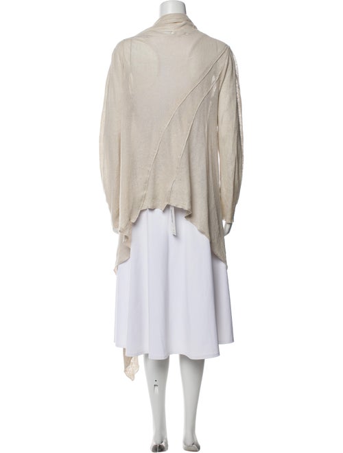Brunello Cucinelli Silk Open Front Sweater