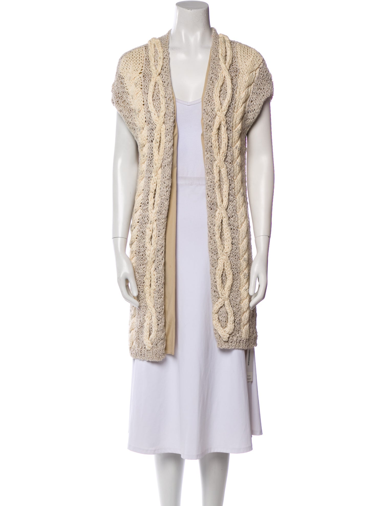 Brunello Cucinelli Open Front Sweater