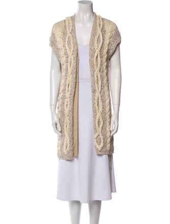 Brunello Cucinelli Open Front Sweater