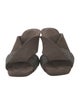 Brunello Cucinelli Monili Suede Slides
