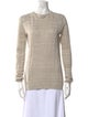 Brunello Cucinelli Linen Crew Neck Sweater