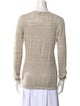 Brunello Cucinelli Linen Crew Neck Sweater