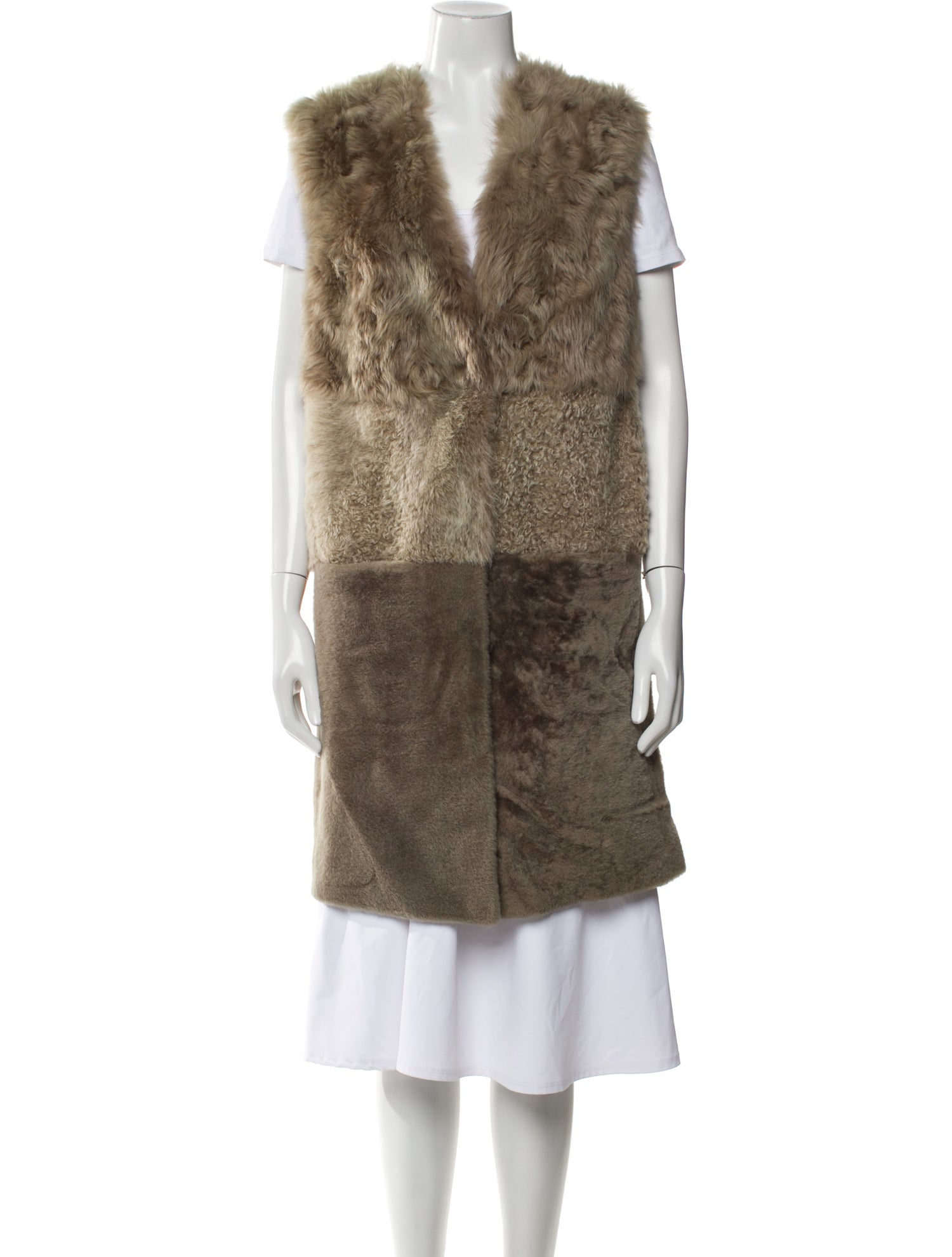 Brunello Cucinelli Shearling Fur Coat w/ Tags