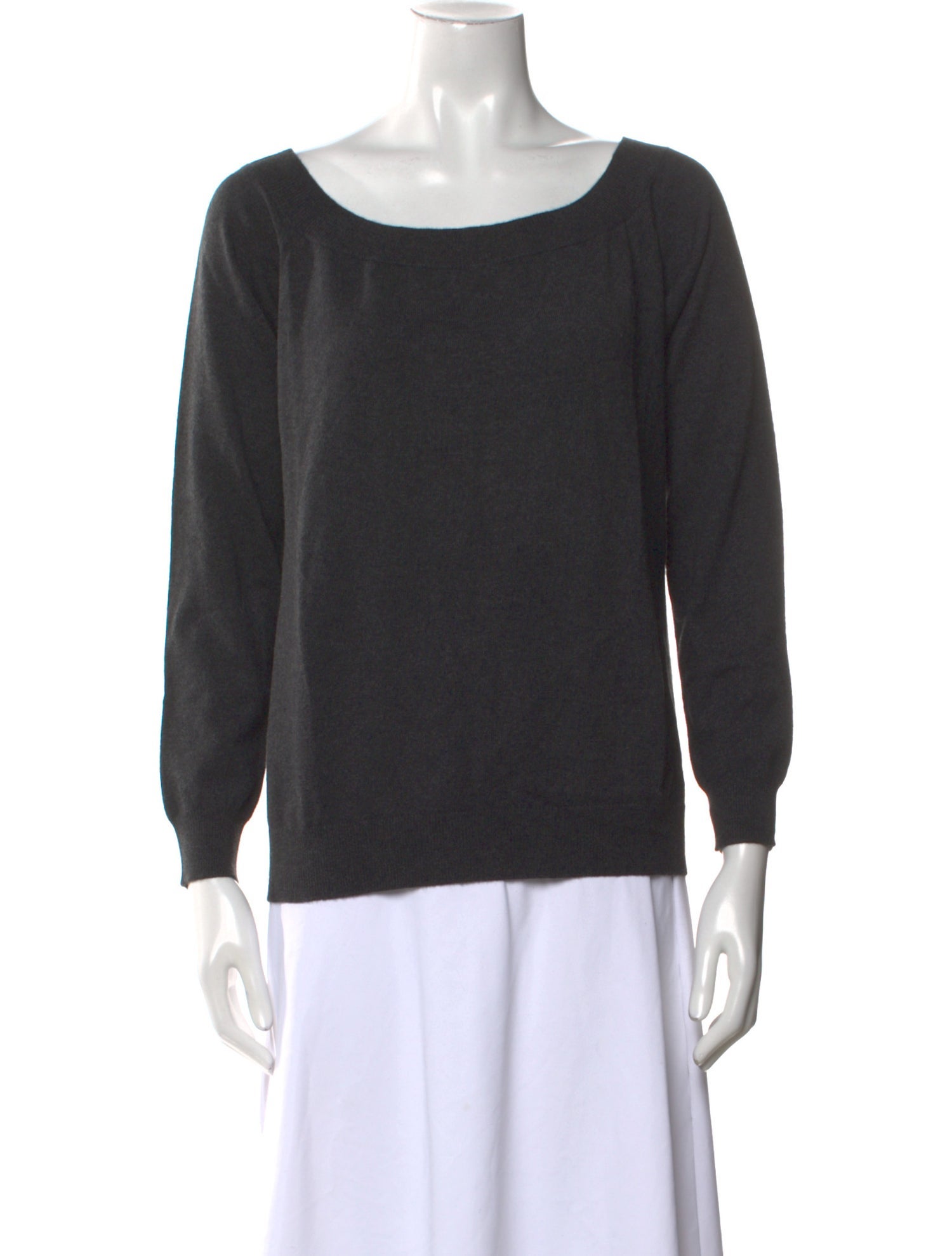 Brunello Cucinelli Cashmere Bateau Neckline Sweater w/ Tags