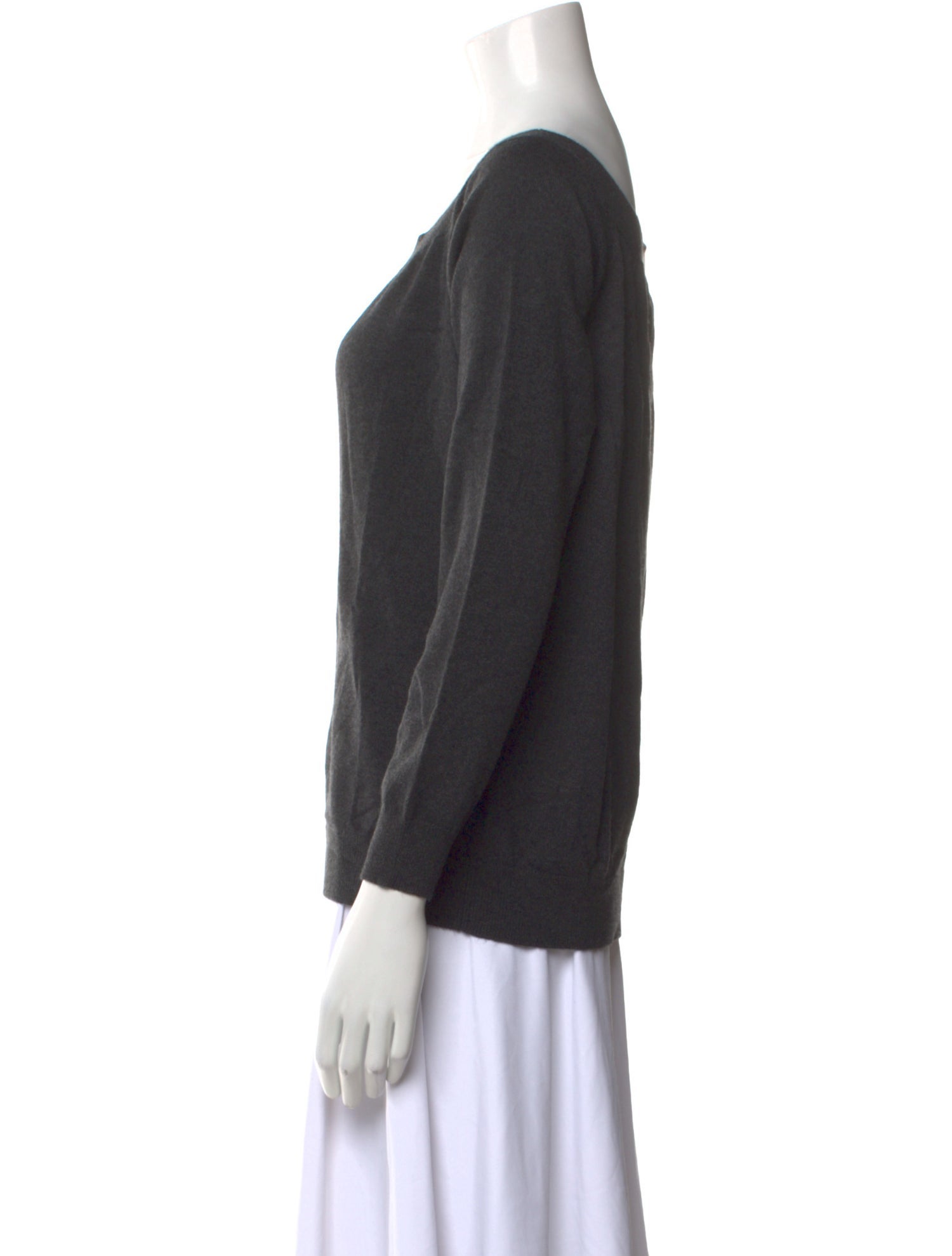 Brunello Cucinelli Cashmere Bateau Neckline Sweater w/ Tags