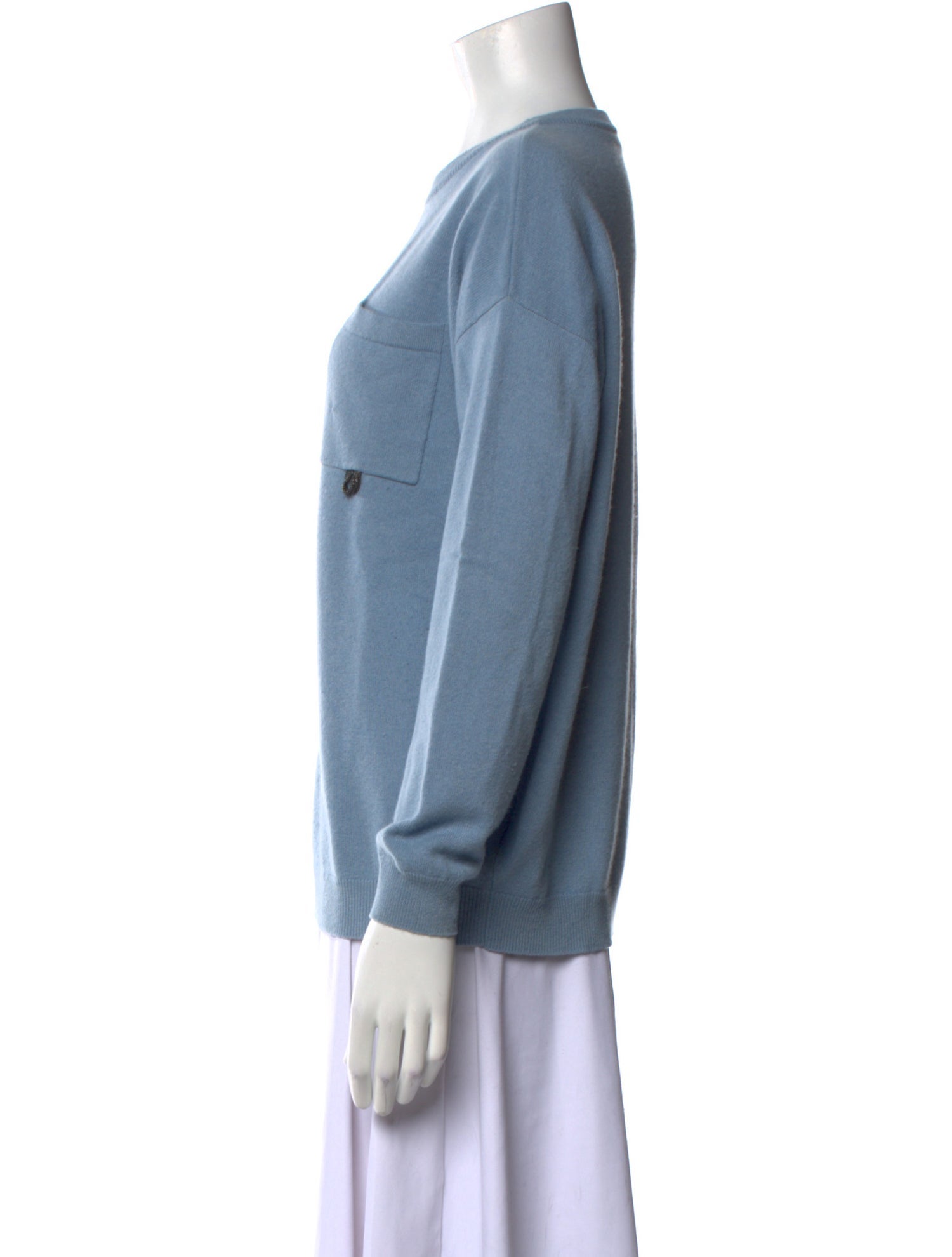 Brunello Cucinelli Virgin Wool Crew Neck Sweater