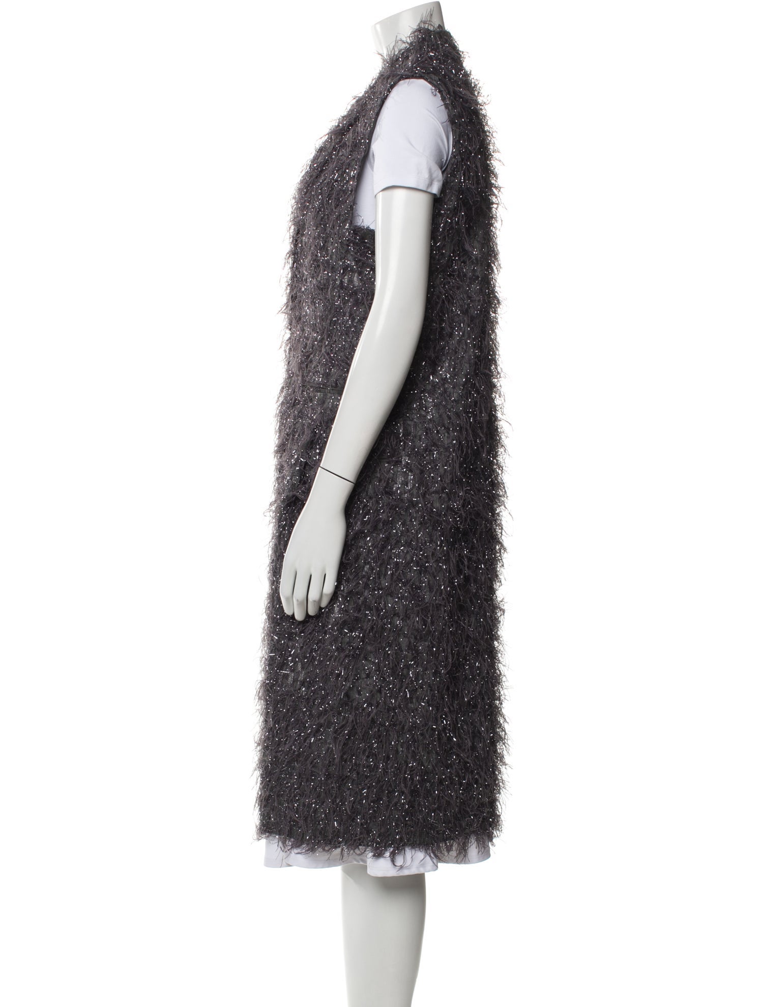 Brunello Cucinelli Tweed Pattern Coat w/ Tags