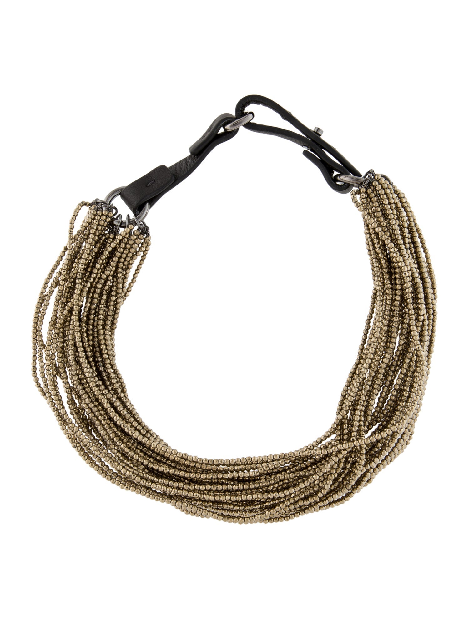 Brunello Cucinelli Multistrand Choker Necklace