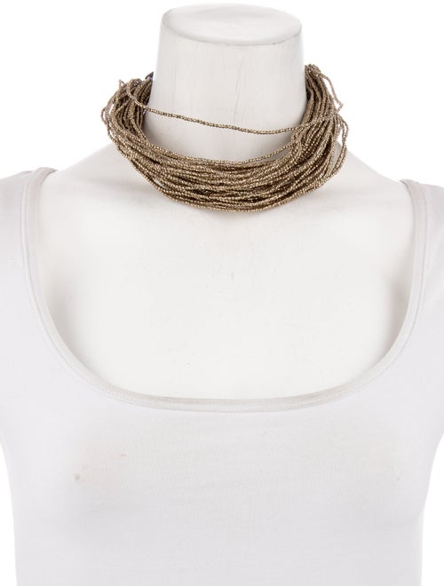 Brunello Cucinelli Multistrand Choker Necklace