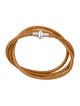 Brunello Cucinelli Leather Wrap Bracelet