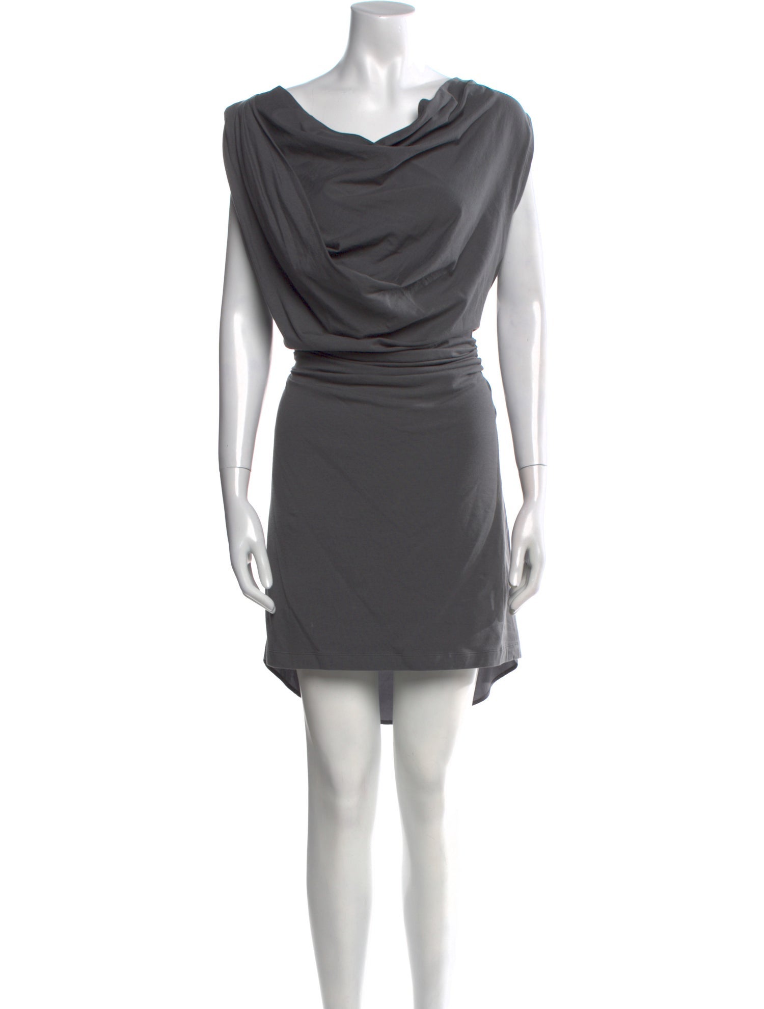 Brunello Cucinelli Cowl Neck Mini Dress