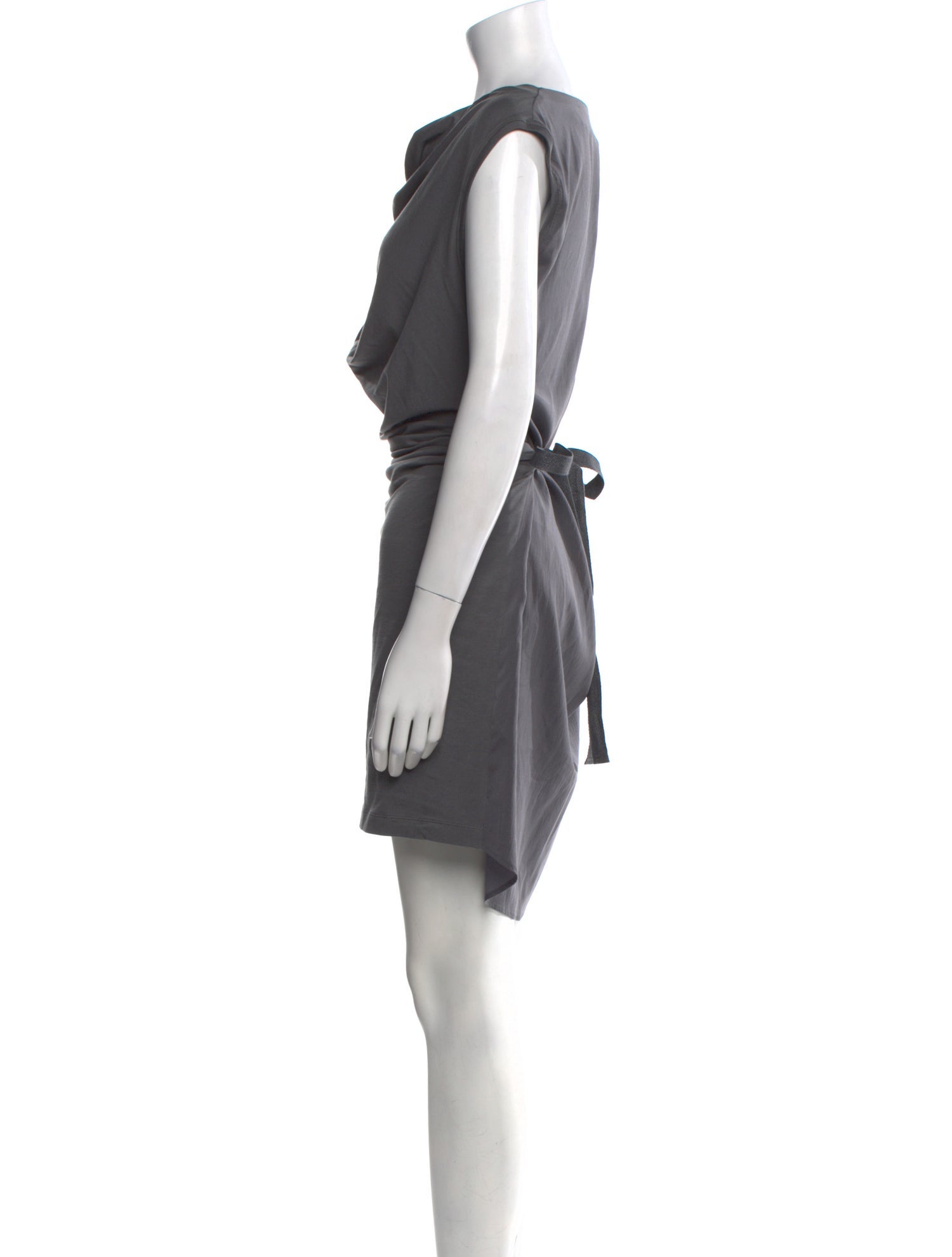 Brunello Cucinelli Cowl Neck Mini Dress