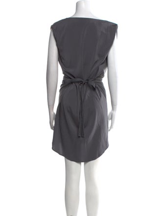 Brunello Cucinelli Cowl Neck Mini Dress