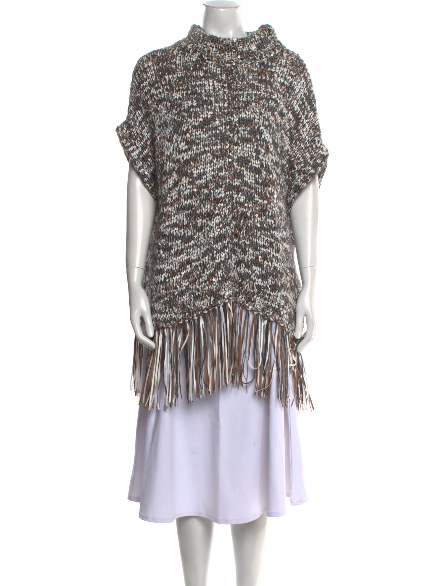 Brunello Cucinelli Mock Neck Sweater