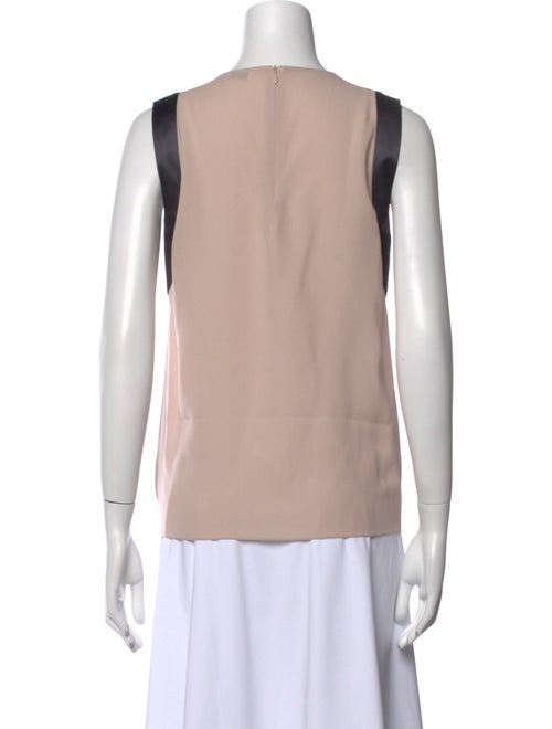 Brunello Cucinelli Silk Scoop Neck Top
