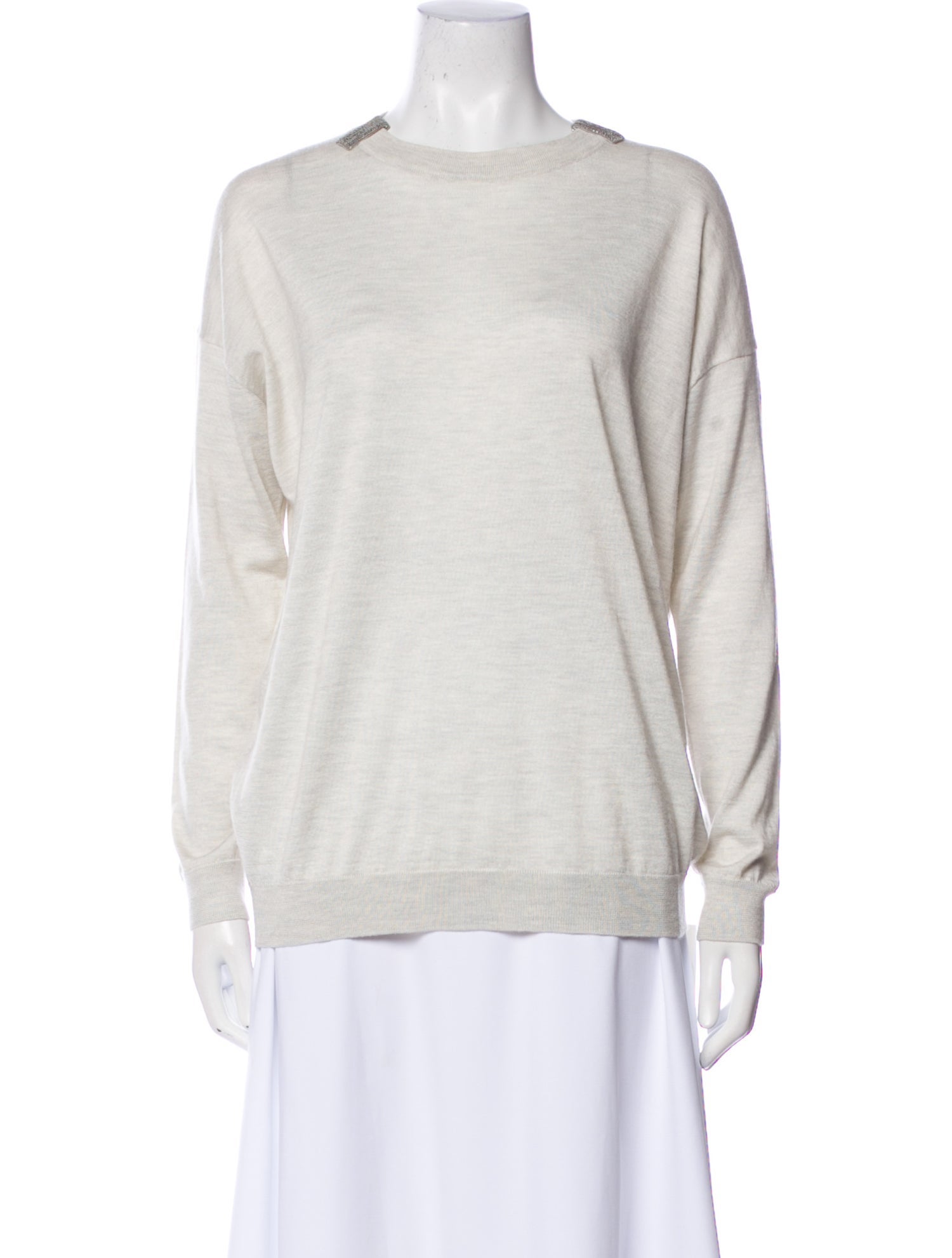 Brunello Cucinelli Cashmere Crew Neck Sweater