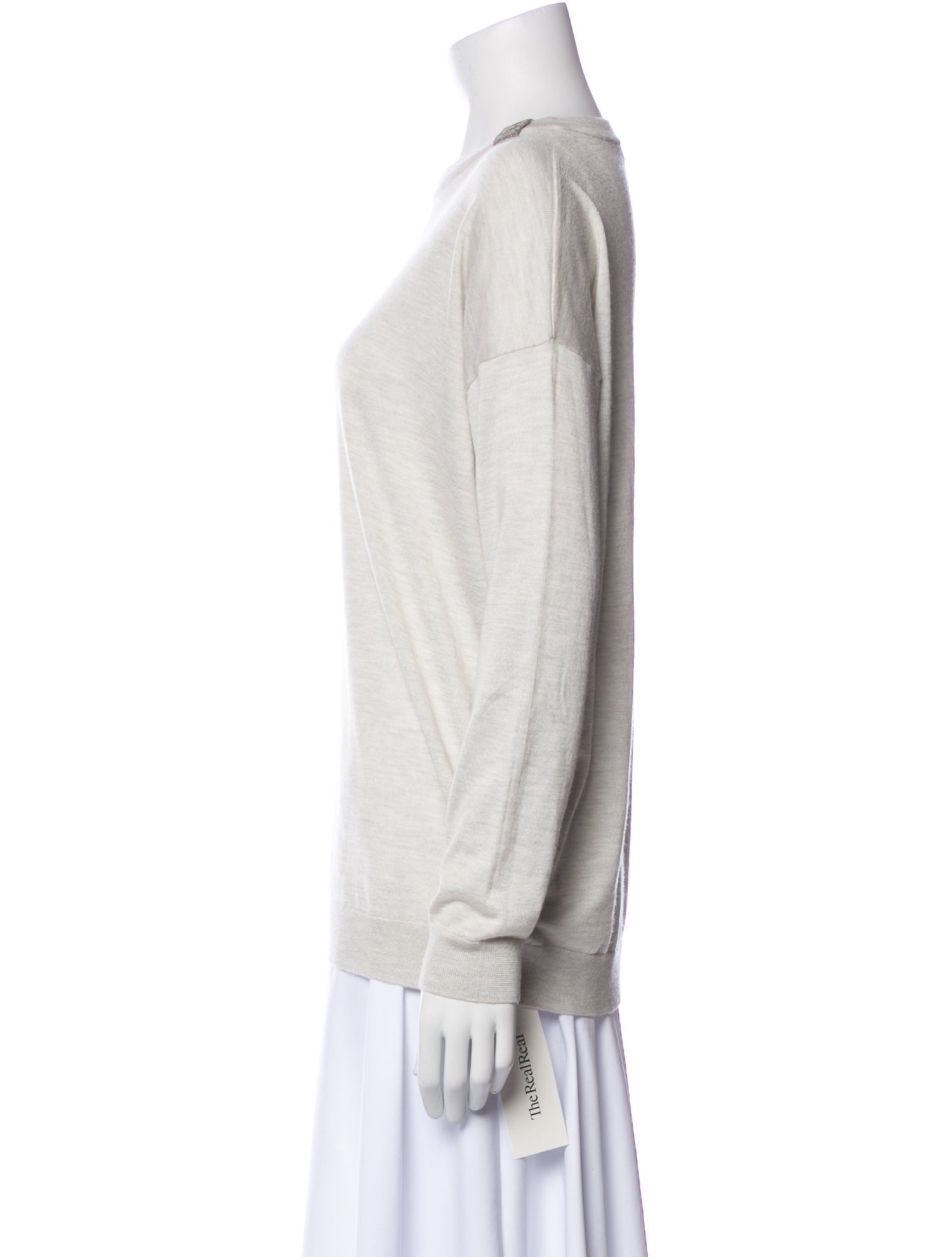Brunello Cucinelli Cashmere Crew Neck Sweater