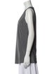 Brunello Cucinelli Silk Scoop Neck Top
