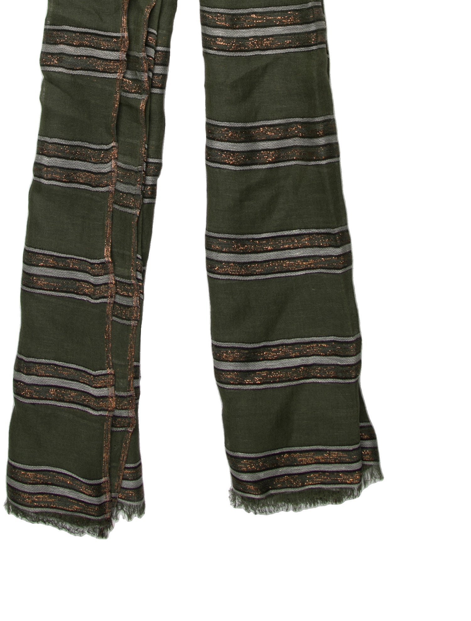 Brunello Cucinelli Striped Scarf