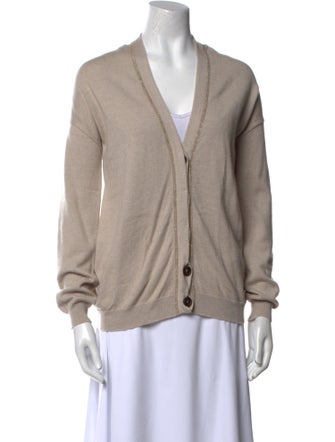 Brunello Cucinelli Cashmere V-Neck Sweater