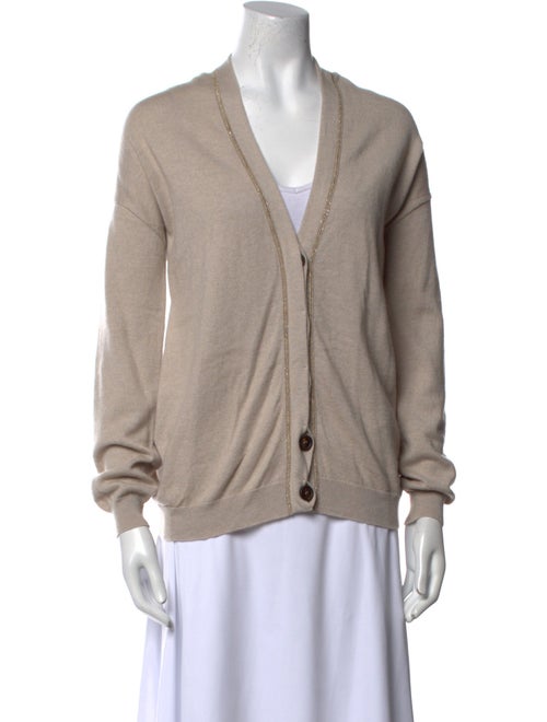 Brunello Cucinelli Cashmere V-Neck Sweater