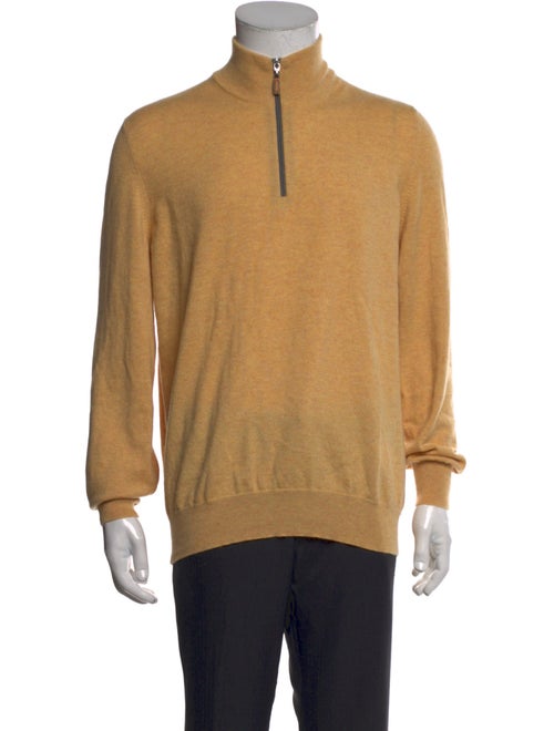 Brunello Cucinelli Cashmere Mock Neck Pullover
