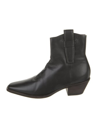 Brunello Cucinelli Leather Western Boots