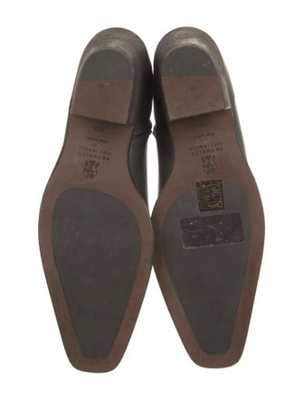 Brunello Cucinelli Leather Western Boots