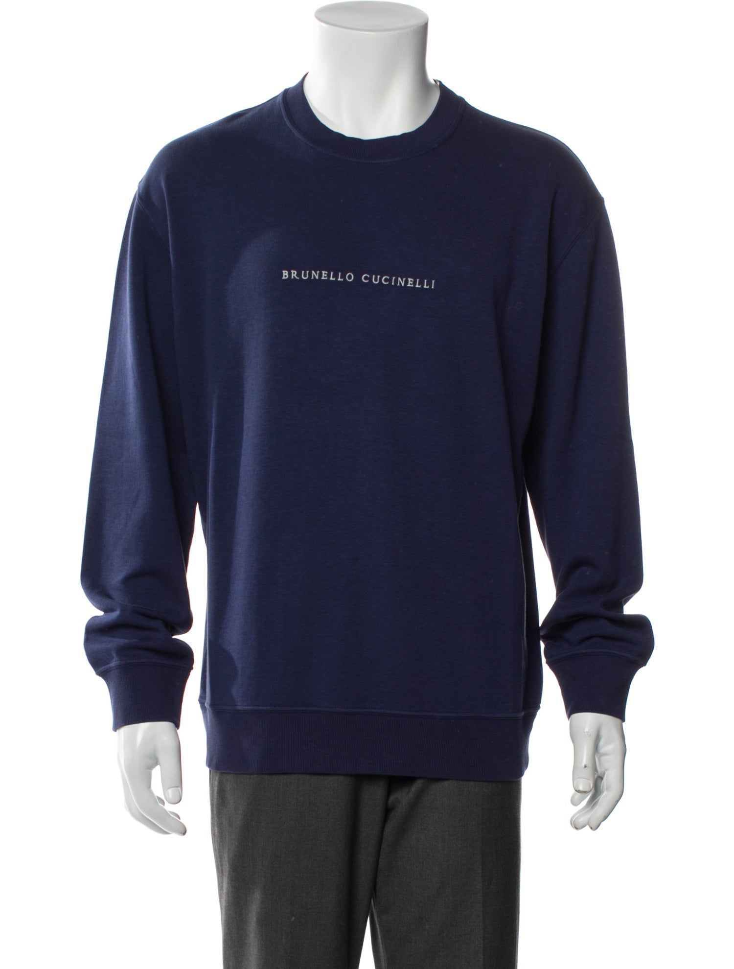 Brunello Cucinelli Striped Crew Neck T-Shirt